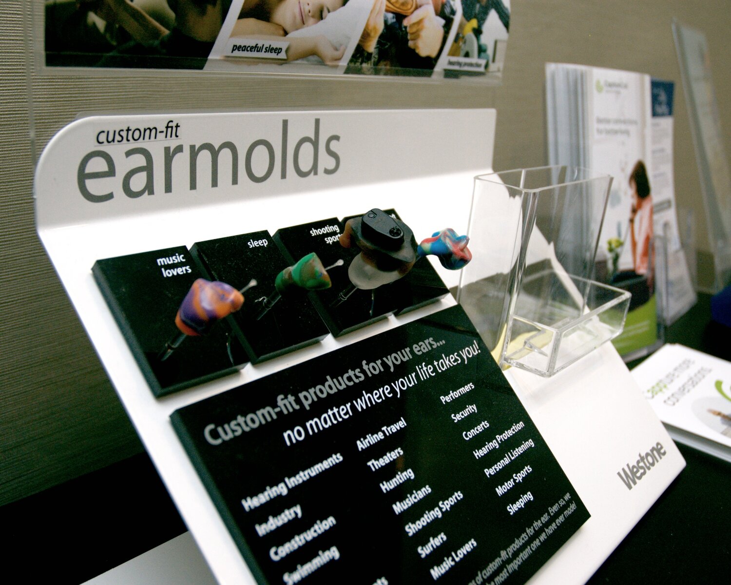 Ear protection display for your hearing